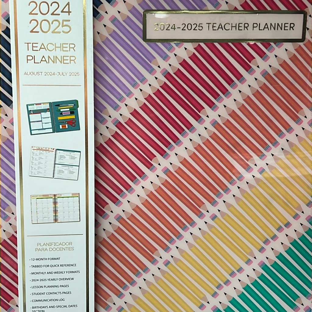 New 2024-2025 Teacher’s Planner By Pembrook Pencils